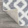 Scituate Retro Trellis High-Low Cream/Gray Rug