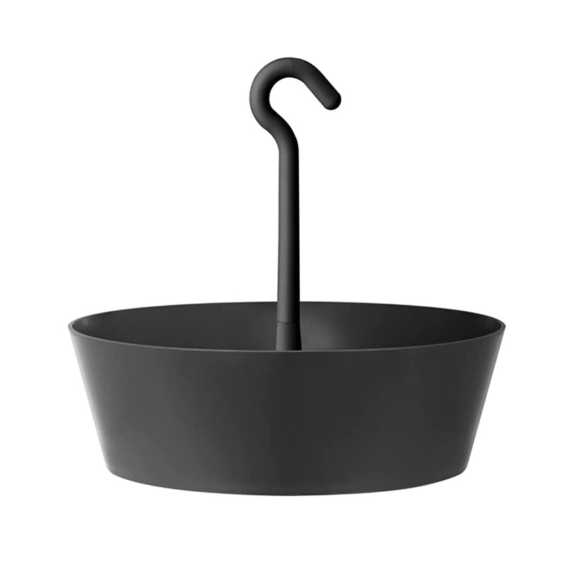 Pot Planter, 4" L x 12" W x 12" D, White