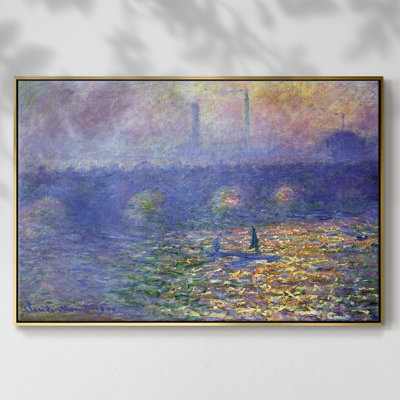 " Waterloo Bridge By Monet "