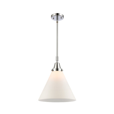 Luminaire suspendu conique 1 lumière Ashwath