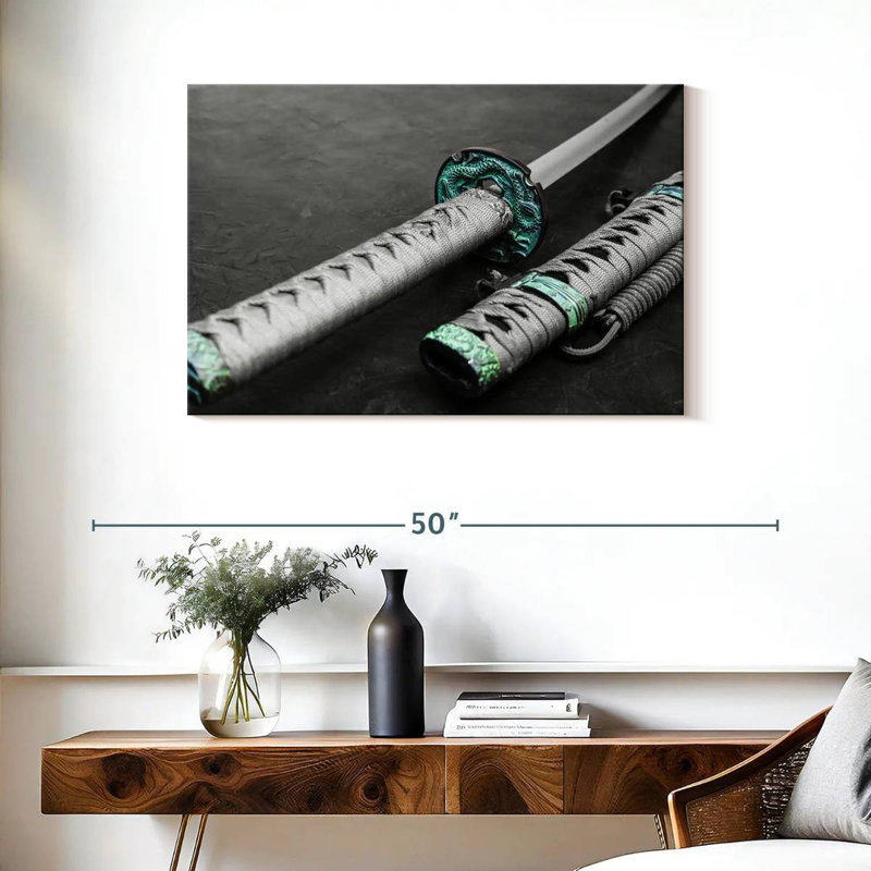 Épée Katana Mait Dragon, H 24 po x l 36 po