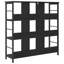102cm W Steel Etagere Bookcase-1083320748-1083320750