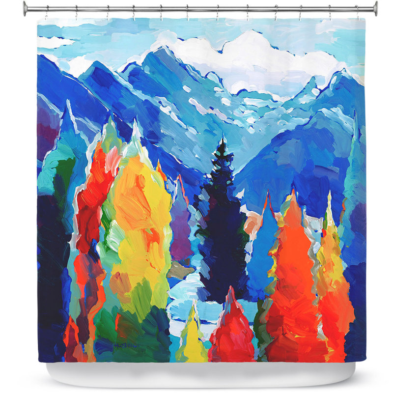 Floral Shower Curtain