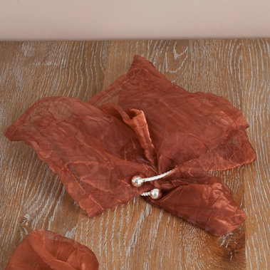Daft Polyester Square Napkin, Mocha