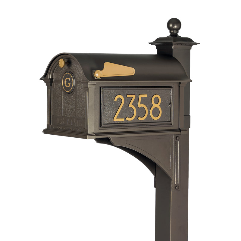 Boîte aux lettres Balmoral, Bronze, Oui