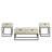 Caufield 3 - Piece Living Room Table Set-55637865