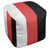 White/Red/Black