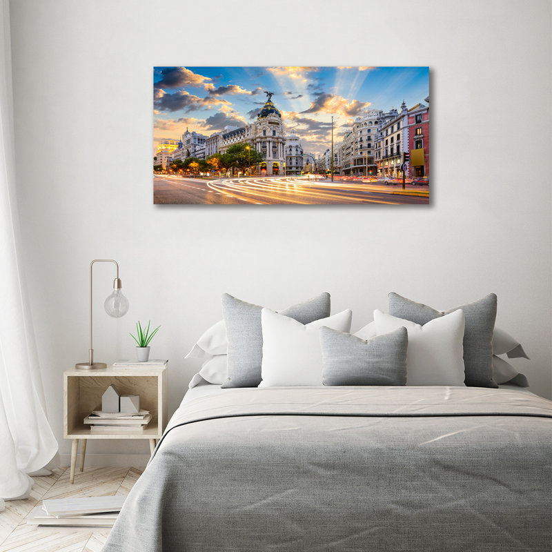 Madrid Spain - Wrapped Canvas Print