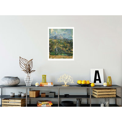 «Mont Sainte-Victoire», impression giclée par Paul Cézanne