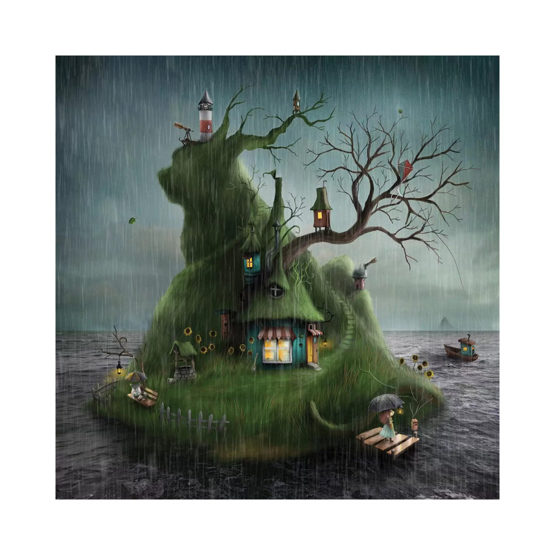 Hösten by Alexander Jansson - Wrapped Canvas Print, 30.48 cm H x 30.48 cm W
