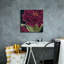  «Bourgogne floral 1» par Heidi Kuntz, art mural sur toile, 18 po x 18 po-524936547