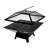 Square Small Fire Pit BBQ Party Portable Fire Pit Outdoor Fire Pit Outdoor Fireplace