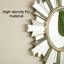 Pu Miroir mural en polyuréthane 26 po Sunburst
