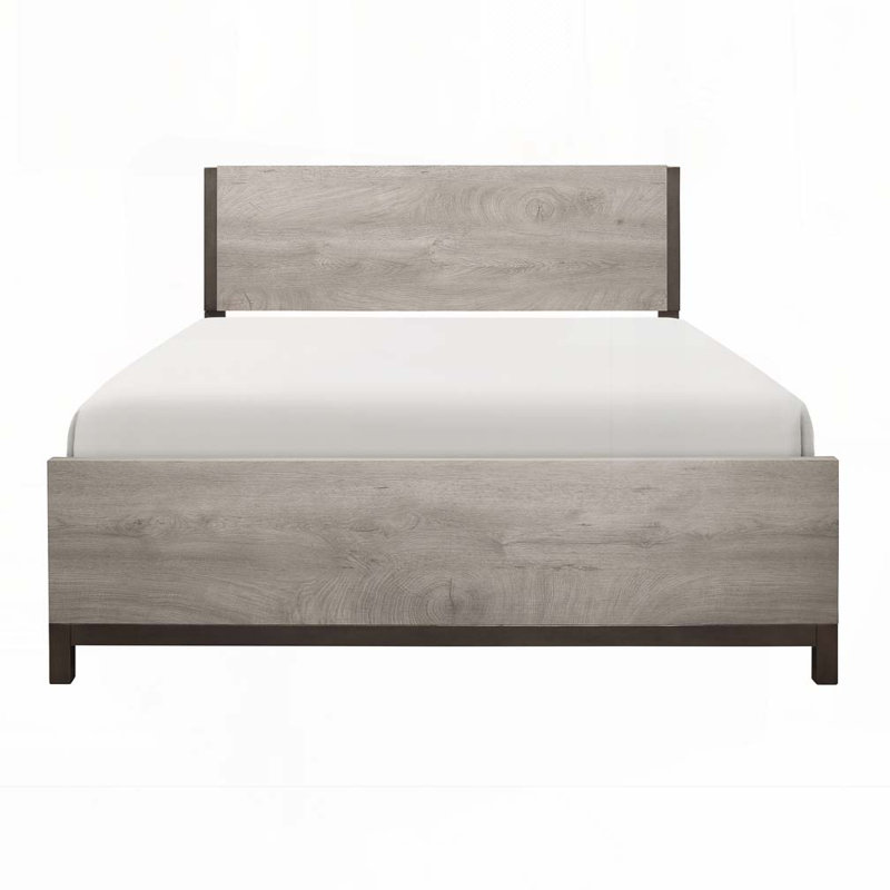 Lit plateforme en bois, Grand lit