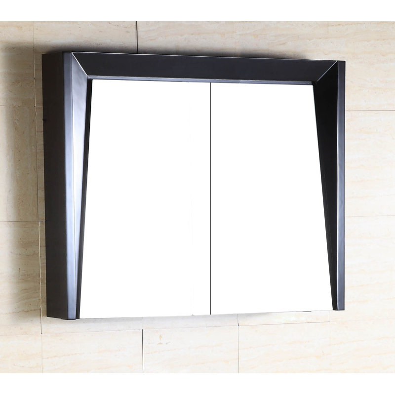 Armoire à pharmacie à fixation en surface 2 portes, H 25,6 po x l 30 po x P 8 po