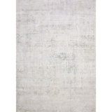 Handmade Silk and Wool Area Rug