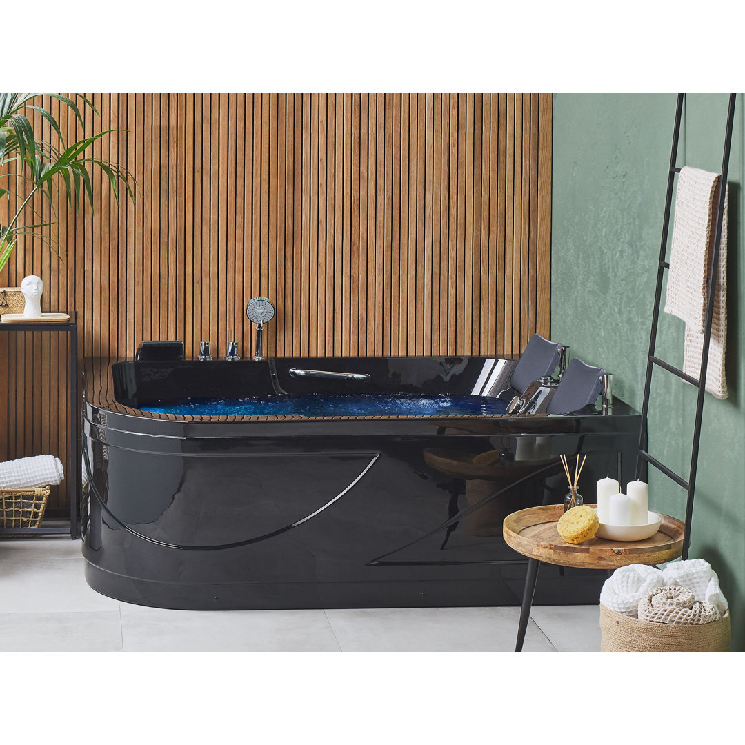 Taunya 1700 mm x 1190 mm Corner Back to Wall Bathtub