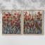 «Garden Poppies I», reproduction encadrée de qualité supérieure - prête à être accrochée - aucun clou requis - aucun clou requis-855373275-855373273