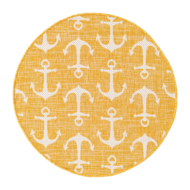 Indoor / Outdoor Rug, Round 3'3"