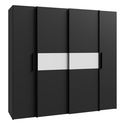 Koran 4 Door Manufactured Wood Wardrobe