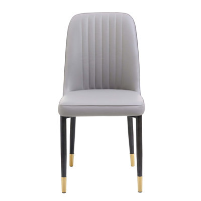 Ensemble de 2 chaises de salle à manger modernes avec coussins épais, conception ergonomique pour le confort et le style dans la cuisine, le salon et le restaurant