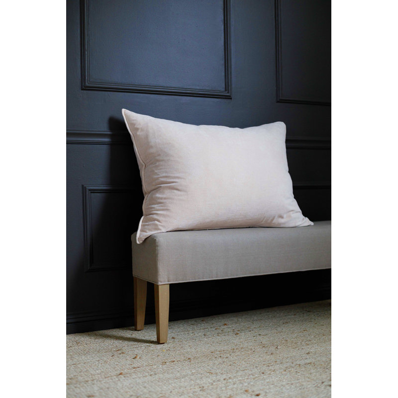 Bianca Lumbar Pillow Cover & Insert, Blush