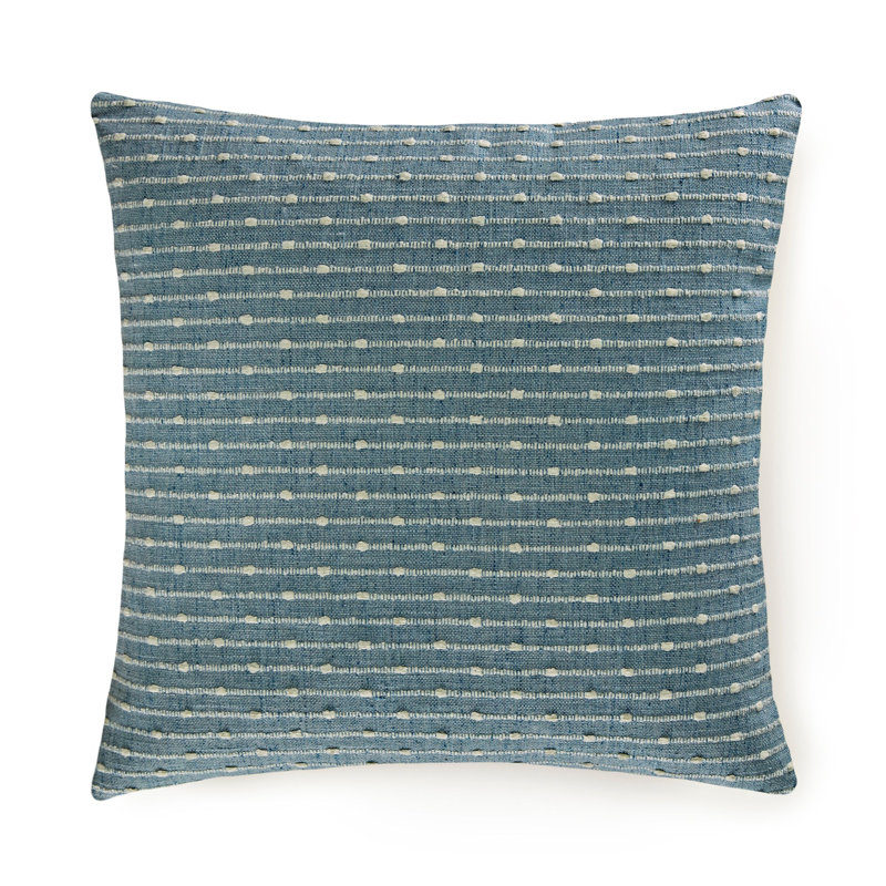 Deja Vu Pool Basket Weave Pillow Made-To-Order, Carré 26 po