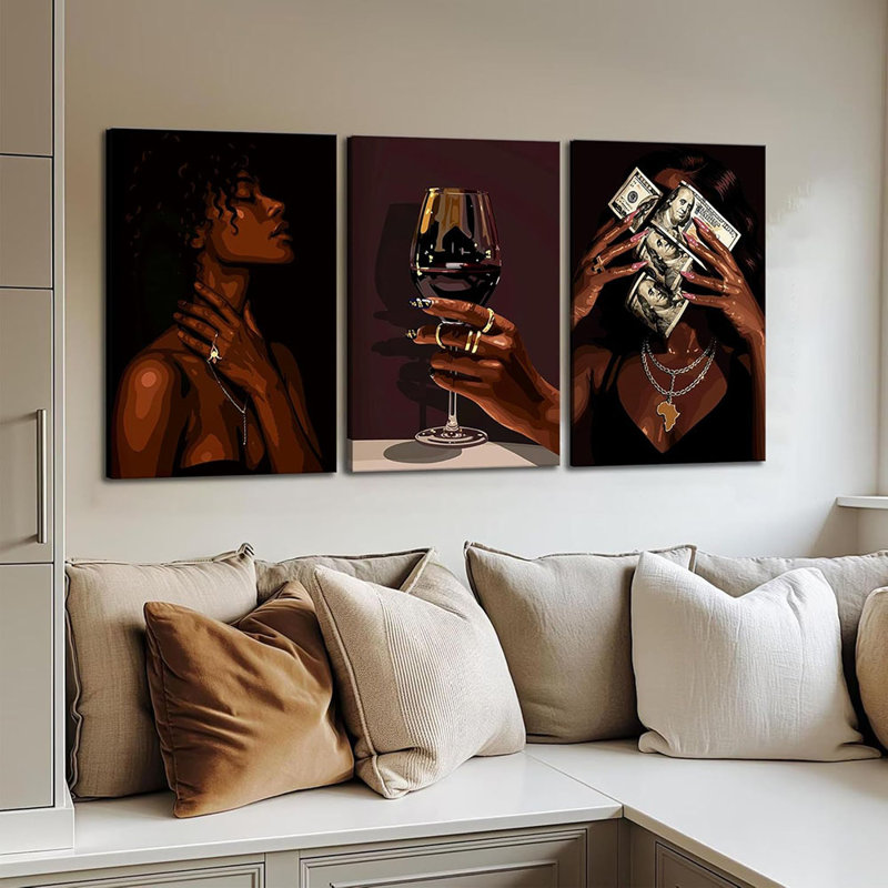 3 Piece Wrapped Canvas Print