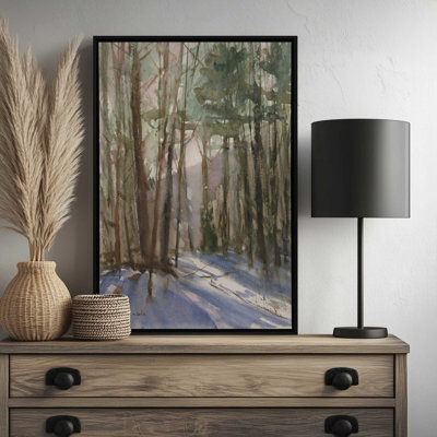 Light Through the Trees by Stephen Calcasola Art Print