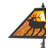 21" High Lone Elk Accent Lamp