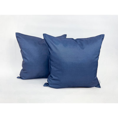 Solid Outdoor Accent Pillow Covers