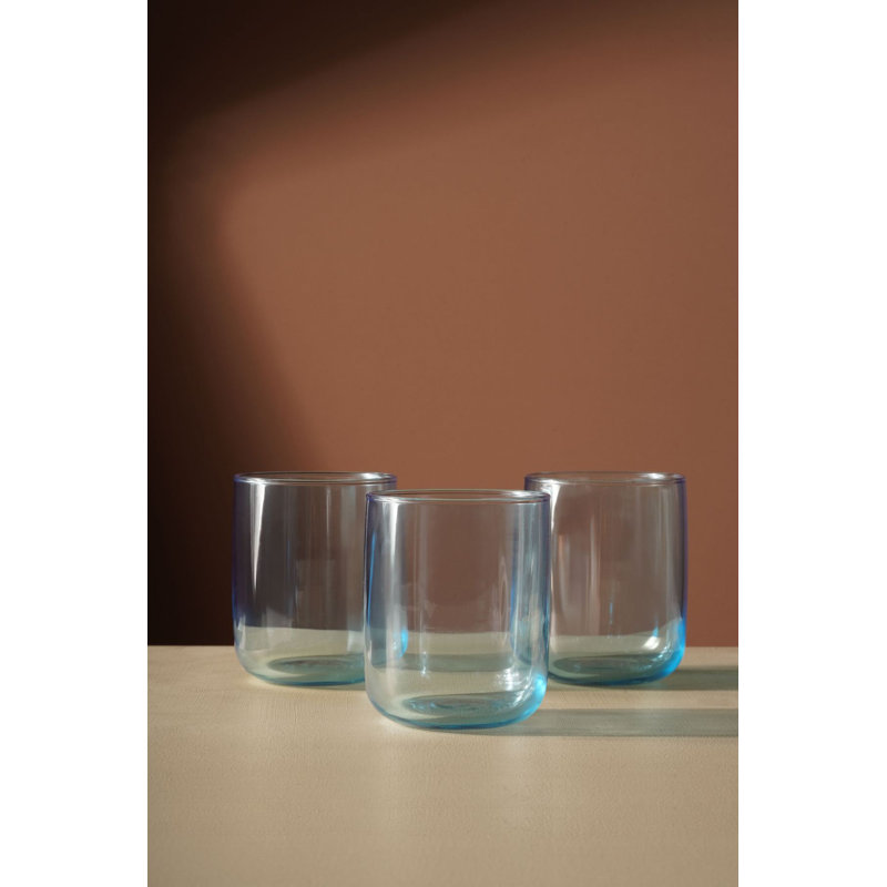 Glass Set, Turquoise