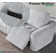 Upholstered Power Motion Modular 5-Piece 3-Recliner L-Sectional, Wireless Charging Storage Console