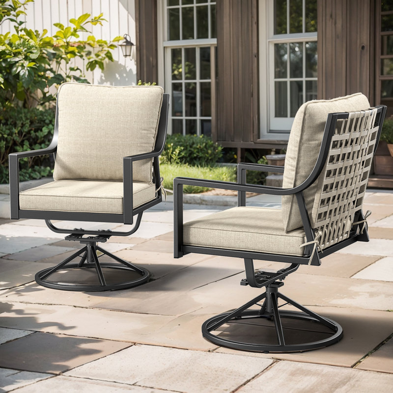 Ensemble de 2 fauteuils de patio Merlene
