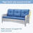 Tonry 5 - Person Patio Conversation Set with Cushions-126638014
