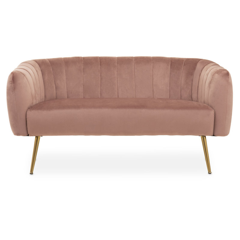 Huennefeld 2 Seater Velvet Sofa
