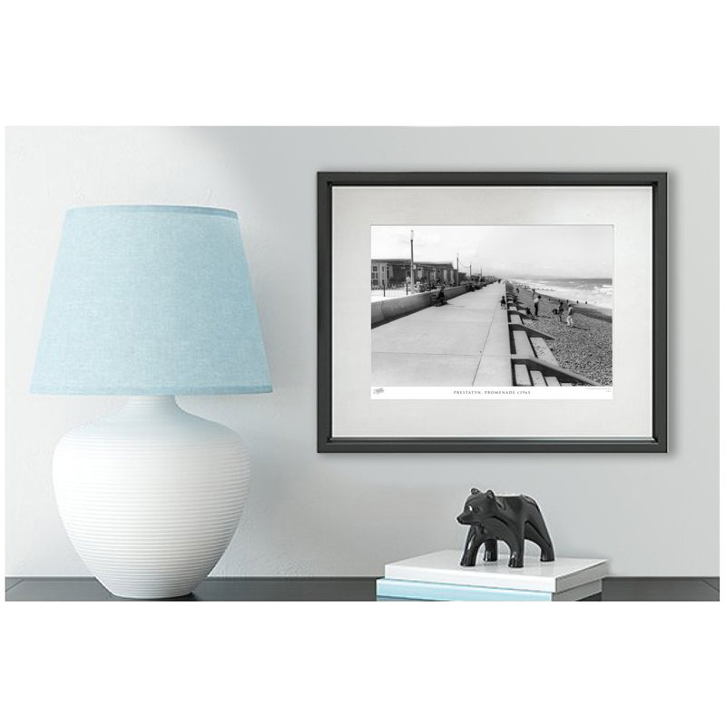 Prestatyn, Promenade C1965 by Francis Frith - Single Picture Frame Print, 40cm H x 50cm W x 2.3cm D