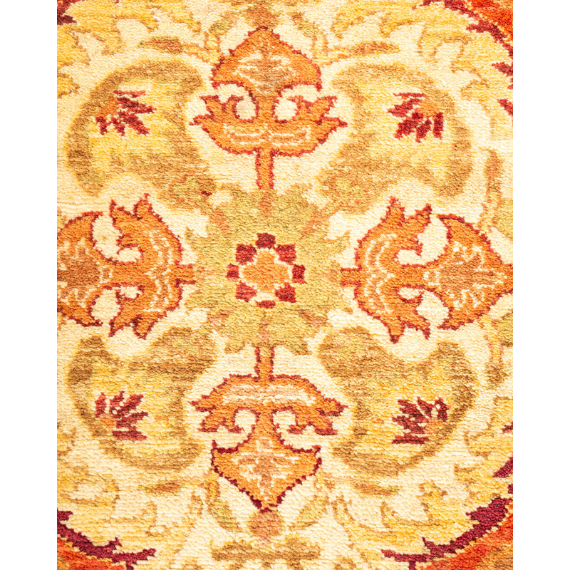 Classic One-of-a-Kind 4' 2" X 5' 10" Hand Knotted Area Rug