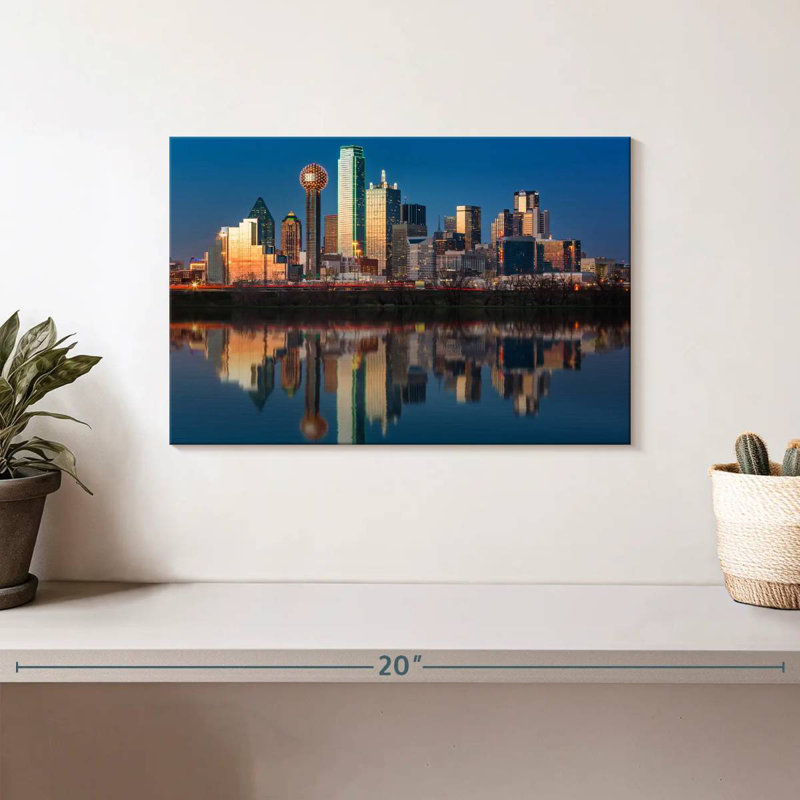 Hannes Dallas Skyline, H 8 po x l 12 po