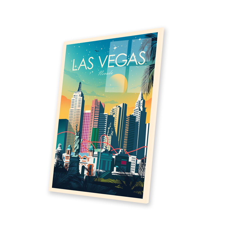Las Vegas sur plastique / acrylique par Studio Inception, peinture