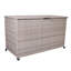 Ebern Designs 157cm W 826L Wicker Deck Box with Wheels-1241464983