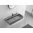Wall-Mount Install or On Countertop Bathroom Sink 47 in. with Single Faucet Hole-69275323