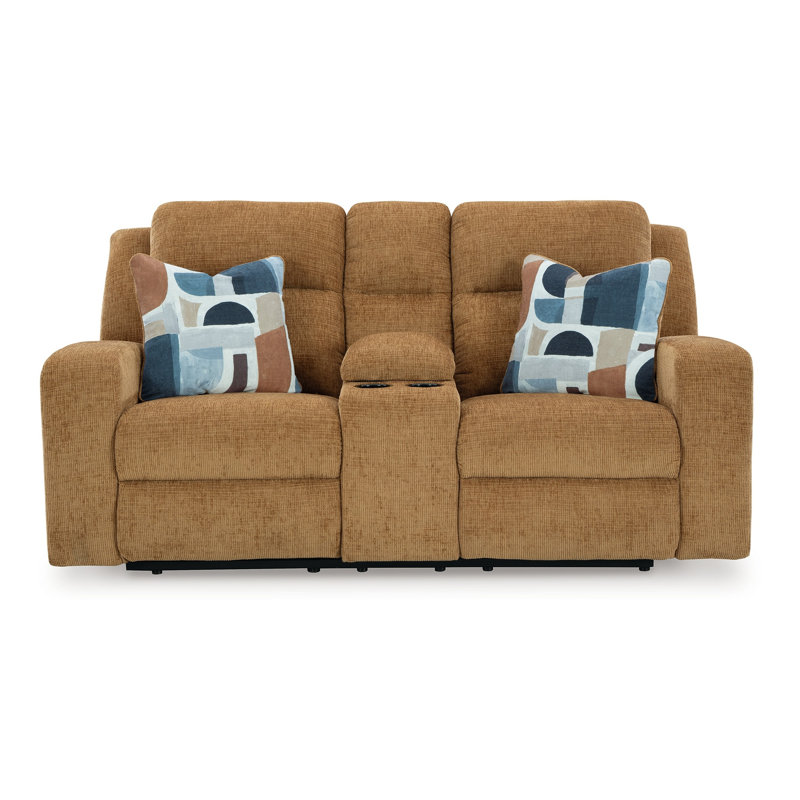 Upholstered 75 " Polyester Blend Loveseat