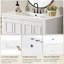 Meuble-lavabo simple l 17,79 po x P 35,68 po x H 34,76 po Snuggly Solace