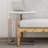 Table d'appoint 2 pièces Alhamdi - Tables de bout modernes en forme de C - Plateaux pour ordinateur portable ou tables de chevet compactes - Mobilier peu encombrant