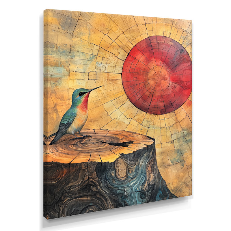 Gokhan - animaux, art mural sur toile, H 20 po x l 12 po, Toile tendue, Ne s’applique pas