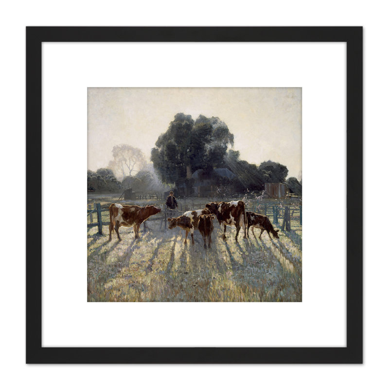 Spring Frost by Elioth Gruner - Single Picture Frame Painting