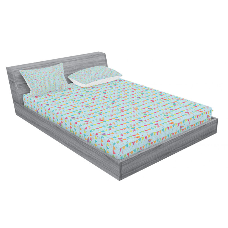 Microfiber Sheet Set, Full Sheet Set with Fitted Sheet