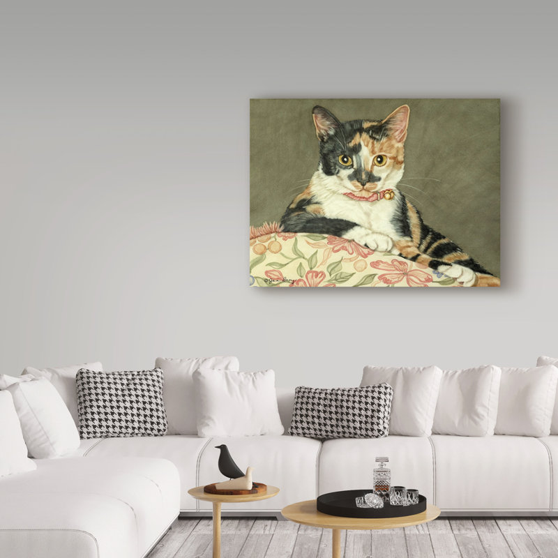 Art mural sur toile tendue - «Jan Princess», décoration murale pour salon, chambre à coucher ou bureau - 18 x 24