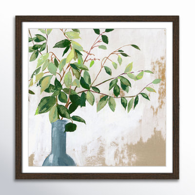 Mabank "Green Fall Leaves" Painting by Asia Jensen